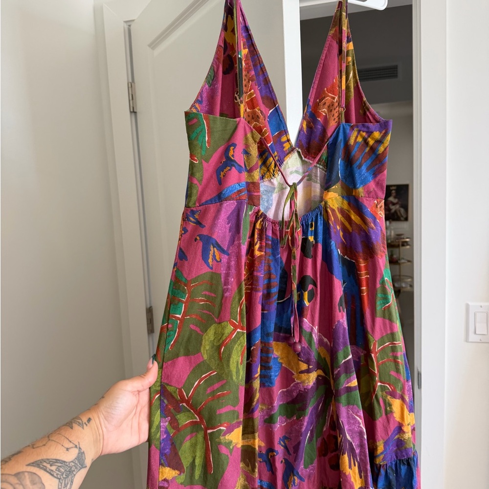 FARM Rio Colorful Tropical Maxi Dress - Picture 2 of 3